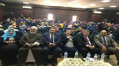 بالصور.. مؤتمر حاشد للدعوة للمشاركة في الإنتخابات الرئاسية ببنها