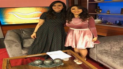 بالصور.. اية عبد الله تبدع باغانى الزمن الجميل على قناة الحرة بدبى