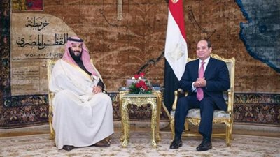 ننشر البيان المشترك بمناسبة زيارة ولى العهد السعودى لمصر