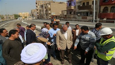 محافظ قنا: الانتهاء من أعمال رصف كوبري قوص العلوي