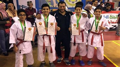 كاراتيه الأهلي يفوز بذهب بطولة القاهرة