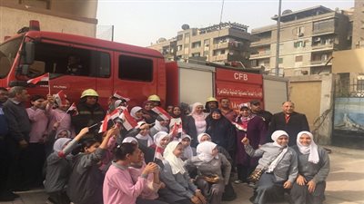 التعليم تنفذ تجربة خطة الإخلاء بمدرسة الحسين بإدارة وسط القاهرة