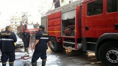 السيطرة على حريق داخل كلية العلوم بجامعة بنها