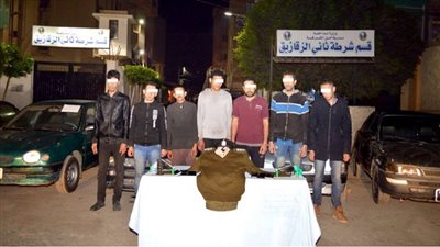 ضبط عناصر تشكيل عصابى  بإرتكاب جرائم سرقات السيارات الملاكى