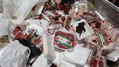 الصحة: اعدام 227 طن أغذية غير صالحة للإستهلاك الأدمى بمحافظات الجمهورية