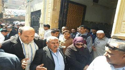 بالصور.. تشييع جثمان شهداء القليوبية وسط هتافات منددة بالإرهاب