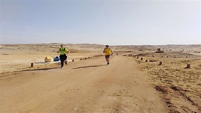 للمرة الأولي سباق للجري بمحمية الغابة المتحجرة 