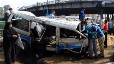 الصحة: وفاة مواطن واصابة 18 أخرين فى حادثى سير بالشرقية والفيوم