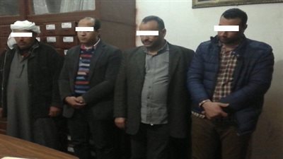 ضبط 4 من أفراد تخصص نشاطه فى الإستيلاء على الأراضى الزراعية