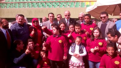 بالصور.. إحتفالية بمناسبة اليوم العالمي لمتلازمة داون بالقليوبية