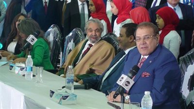 بالصور.. حسن راتب وسمير الاسكندرانى وأحمد خميس  فى مؤتمر حملة «أنت الأمل» بدمياط 