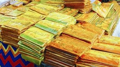 ضبط ١٢ طن قمر الدين فاسد بالقليوبية