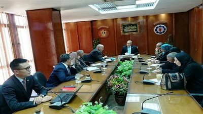 محافظ السويس يلتقي بالوفد الصينى المنفذ لأكبر محطة تخزين للطاقة بالشرق الأوسط وإفريقيا
