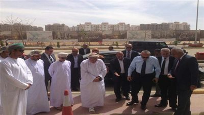 جولة لوزير إسكان سلطنة عمان بالعاصمة الإدارية الجديدة