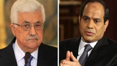 السيسي يُجري اتصالاً هاتفياً بالرئيس الفلسطيني محمود عباس