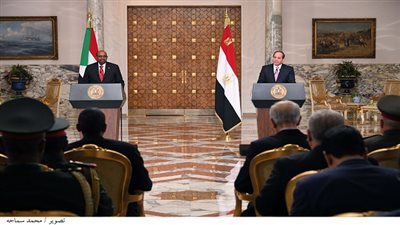 ننشر نص كلمة السيسي خلال المؤتمر الصحفي المشترك مع الرئيس السوداني