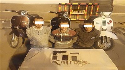 ضبط مرتكبى واقعة سرقة معرض لبيع الدراجات النارية بالمحلة