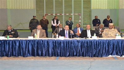 بالصور..  قرعة الحج فى السويس اسفرت عن فوز223 حاجا