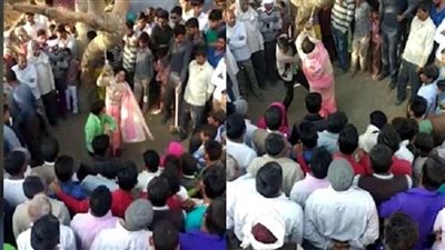 هندي يجلد زوجته 100 مرة.. ورجال يحاولون اغتصابها