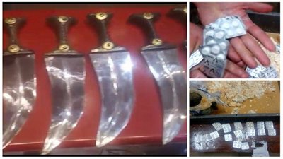 ضبط راكبين لمحاولة أحدهما تهريب عدد من الأقراص المخدرة 