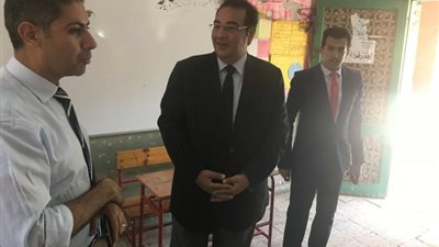 النائب إيهاب الخولي يدلي بصوته بالعجوزة 