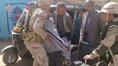 بالصور.. السماح لذوي الإحتياجات الخاصة بالإدلاء بأصواتهم خارج اللجان