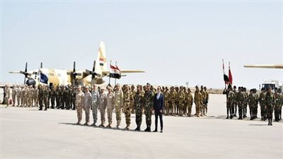 إستمرار فعاليات التدريب المشترك 