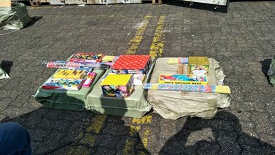 إحباط محاولة لتهريب لعب أطفال ممنوعة ومحظور دخولها البلاد