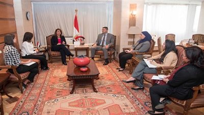 وزيرة التضامن تلتقي رئيس مجلس إدارة شركة نستله