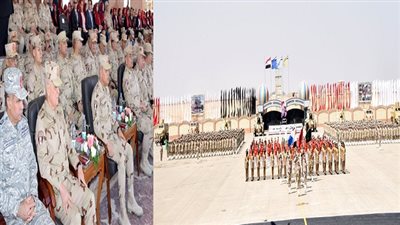 وزير الدفاع يشهد الاحتفال بتكريم المجندين المشتركين في العملية الشاملة سيناء 2018