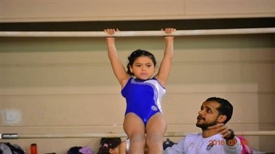 ندى بنت القليوبية تحصد الميدالية البرونزية في بطولة الجمهورية للجمباز