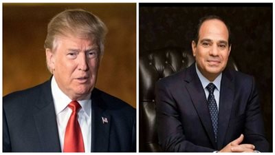 السيسي يتلقي اتصالاً هاتفياً من الرئيس الأمريكي 