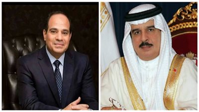 الرئيس السيسي يتلقى اتصالاً هاتفيا من ملك البحرين