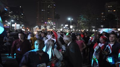 مواطنى الجيزة تحتفل بالولاية الثانية للرئيس السيسى