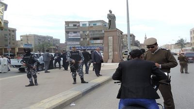 بالصور.. مدير أمن القليوبية يقود حملة أمنية على مدينة بنها