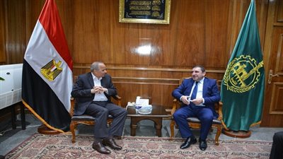 بالصور.. محافظ القليوبية يستقبل السفير الأذربيجاني بالقاهرة