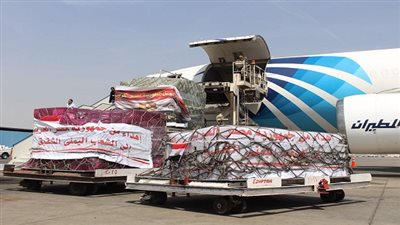 بتوجيهات من الرئيس السيسي مصر ترسل مساعدات طبية للاشقاء بدوله اليمن