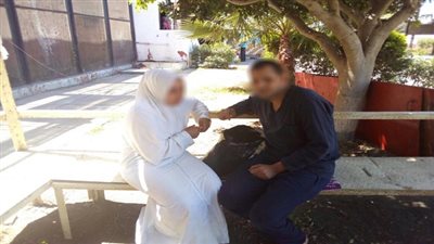 السماح لسجين بزياره زوجته بسجن دمنهور نساء 