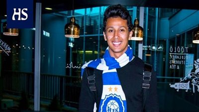 عمرو جمال يشارك فى فوز هلسنكى بثلاثبة 