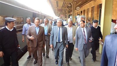 جولة تفقدية على الخدمات الأمنية بمحطات وقطارات مترو الأنفاق والسكك الحديدية 
