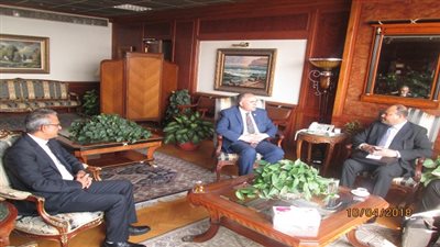 وزير الرى يبحث مع وفد الوكاله الدولية للطاقة الذرية أوجه التعاون فى مجال اسكشافات المياه الجوفية