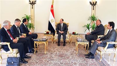 السيسي يستقبل وزير الخارجية القبرصي