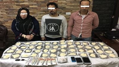 ضبط عناصر تشكيل عصابى تخصص نشاطه فى الإتجار بالمواد المخدرة