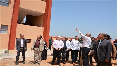 محافظ القليوبية يقوم بجولة تفقدية بمدن كفر شكر وقها