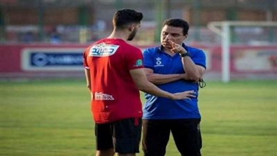 حسام البدري يعقد جلسة مع أزارو للاطمئنان على حالة اللاعب البدنية والفنية