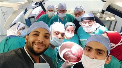 جراحي مستشفى سعاد كفافي ينجحون في إزالة ورم رحمي 