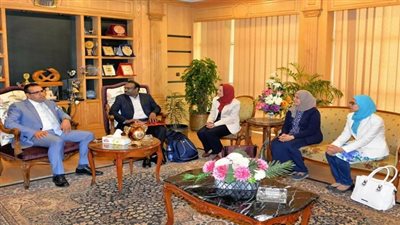 بالصور.. جامعة المنصورة توقع اتفاقية تعاون مع معهد جوياتى للتكنولوجيا الدوائية بالهند  