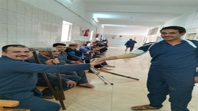 قطاع السجون.. تركيب أطراف صناعية لعدد من النزلاء بسجون أبى زعبل 