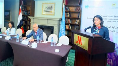 قابيل: جارى اعداد خطة شاملة لتعزيز تنافسية سلاسل القيمة المضافة للقطن المصري