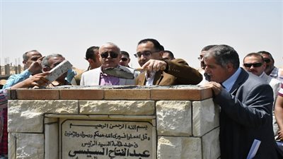 مدبولي يضع حجر أساس سوق الجملة بمدينة السادات 